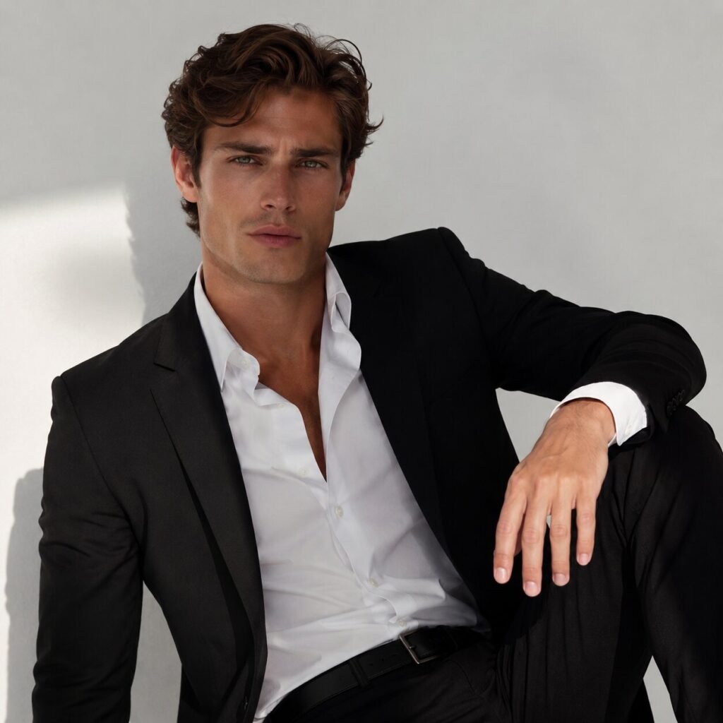man model test image